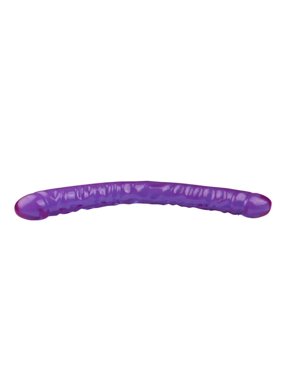 Crystal Jellies Double Dong - Paars