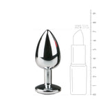 Butt Plug aus Metall - S