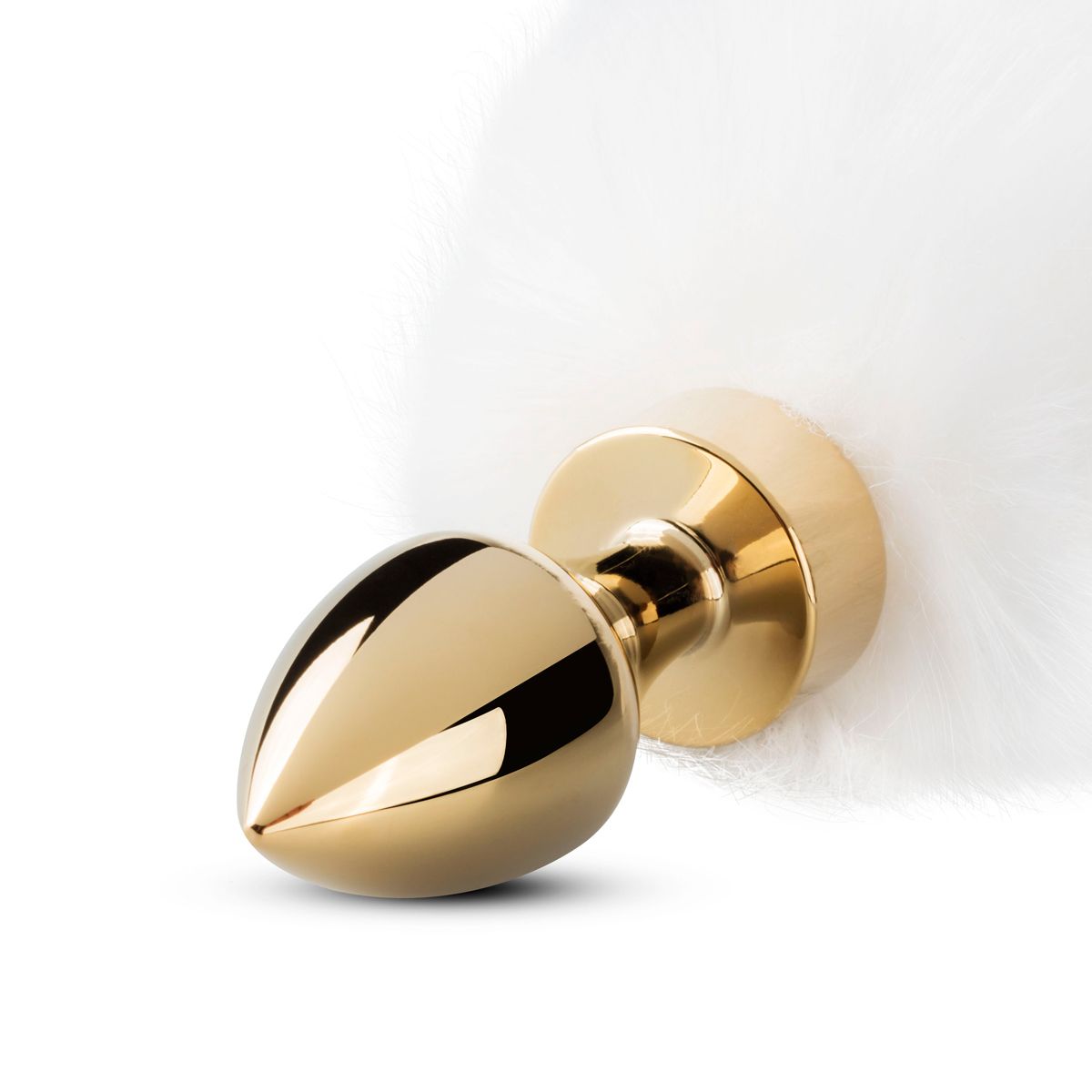 Easytoys Fetish - Analplug – Weißer Fuchsschwanz