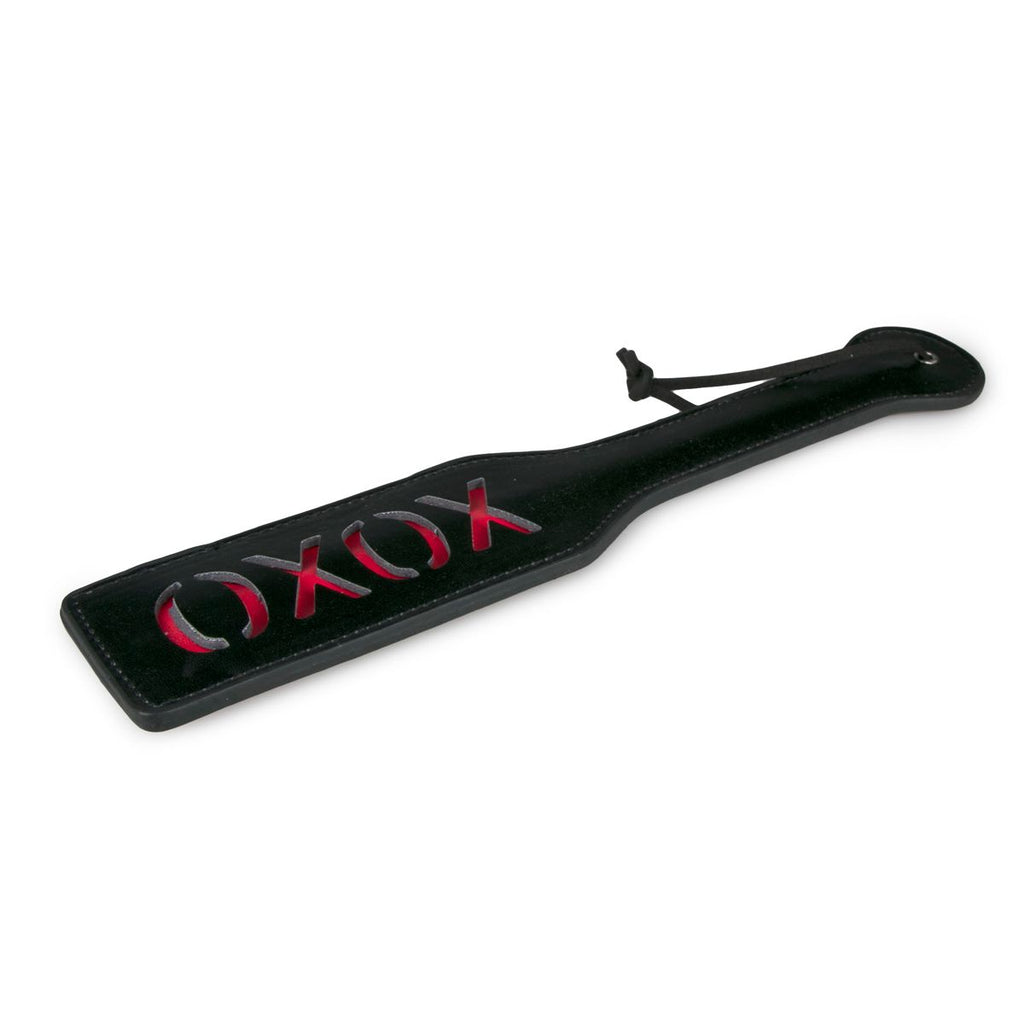Easytoys Fetish - Schwarze Lederklatsche - XOXO
