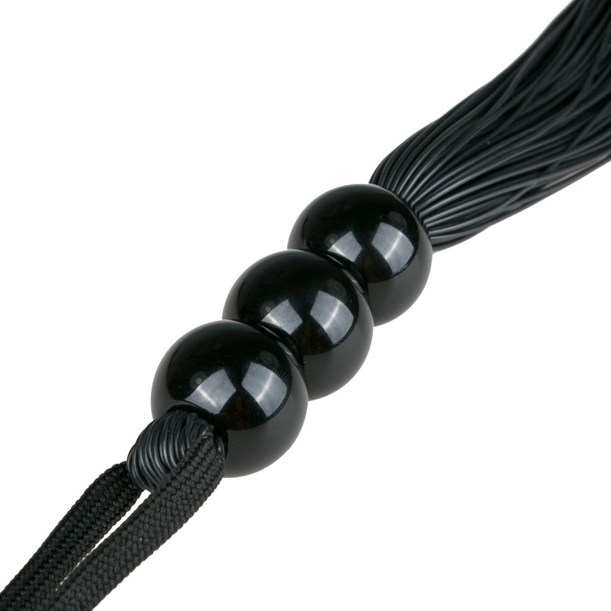 Easytoys Fetish -Silikonpeitsche - Schwarz
