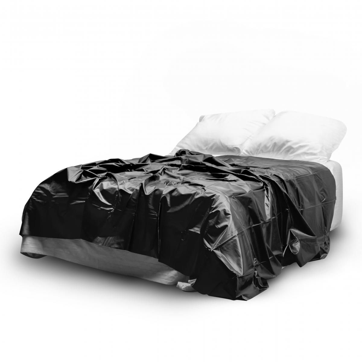 Vinyllaken 180 x 230 cm- Schwarz