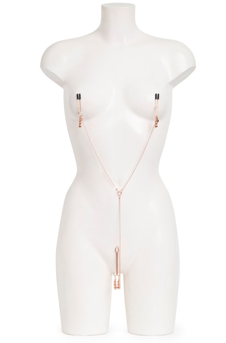 FIFTY SHADES FREED – All Sensation Kettenklemmen – Verstellbar