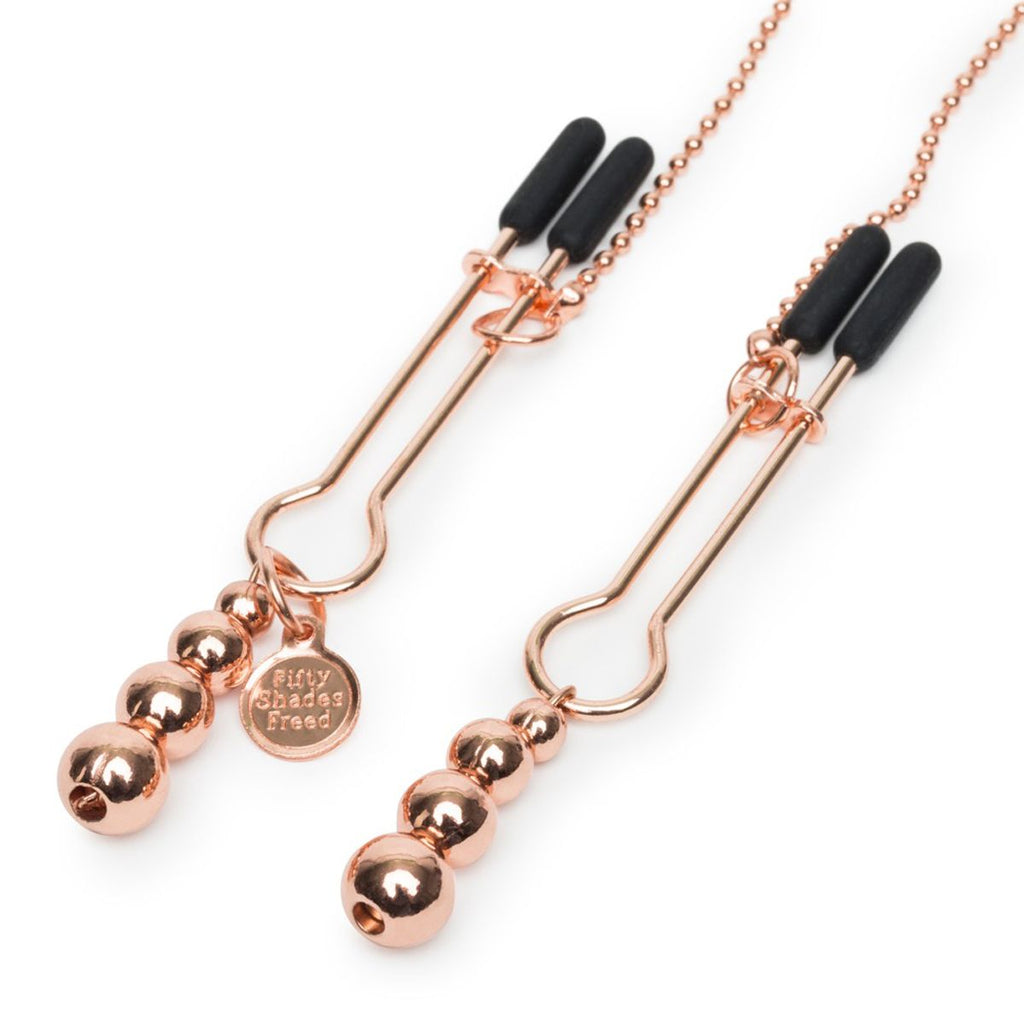 FIFTY SHADES FREED – All Sensation Kettenklemmen – Verstellbar