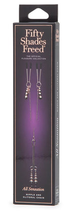 FIFTY SHADES FREED – All Sensation Kettenklemmen – Verstellbar