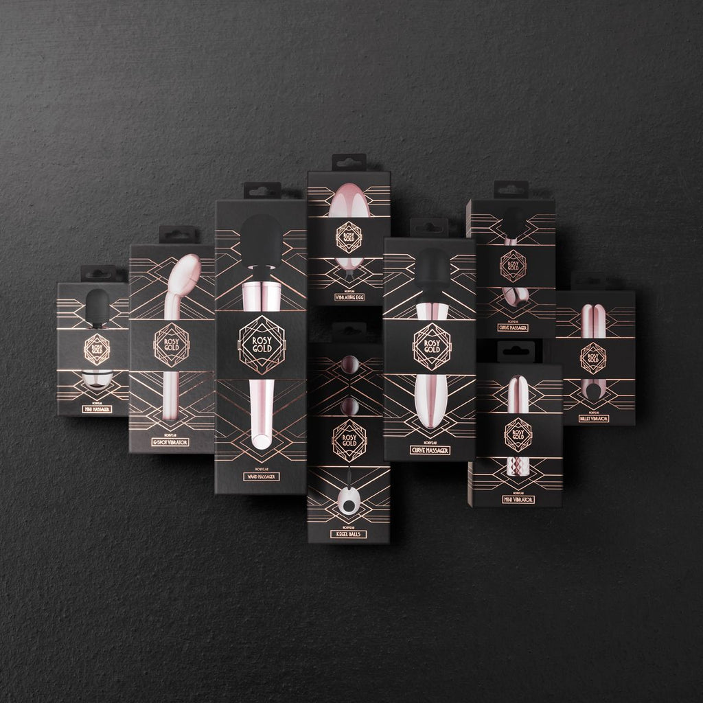 Rosy Gold - Nouveau Mini Vibrator - Kompakt mit 10 Stufen und Wiederaufladbar