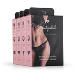 PantyRebel - Vibrations-Slip mit Auflege-Vibrator - 12 Vibrationsstufen und kabelloser Fernbedienung