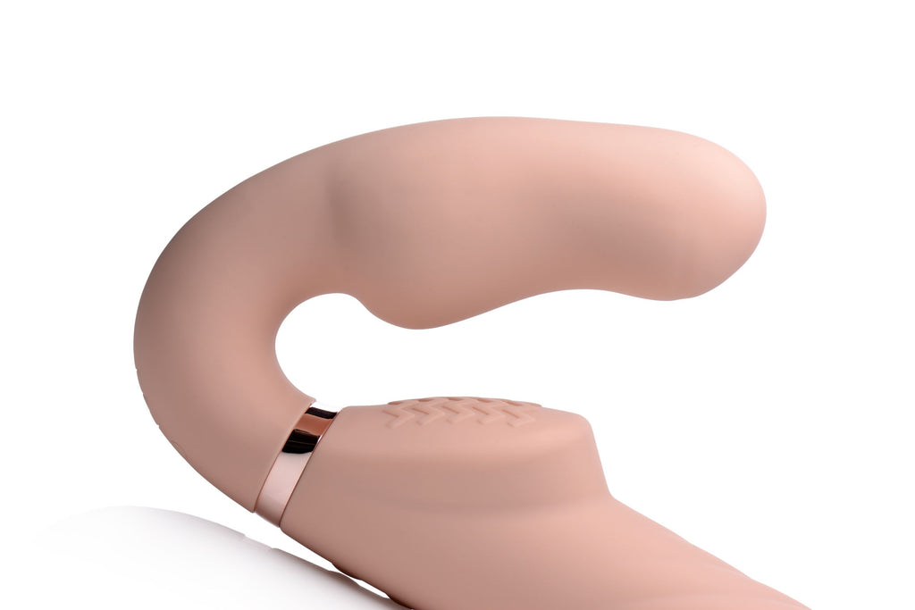 Swirl Vibrierender halterloser Strap-on