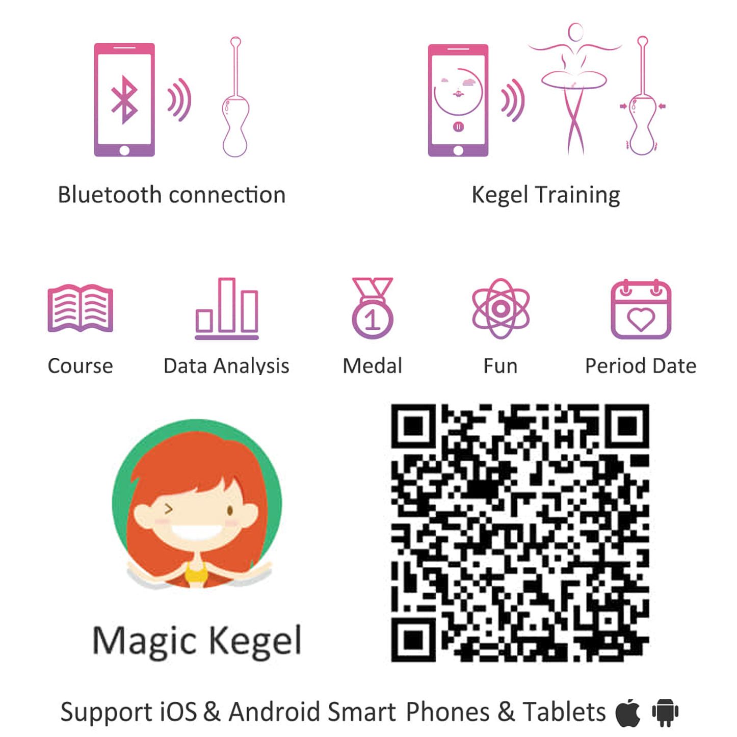 Magic Motion - Smart Kegel Master Balls Roze