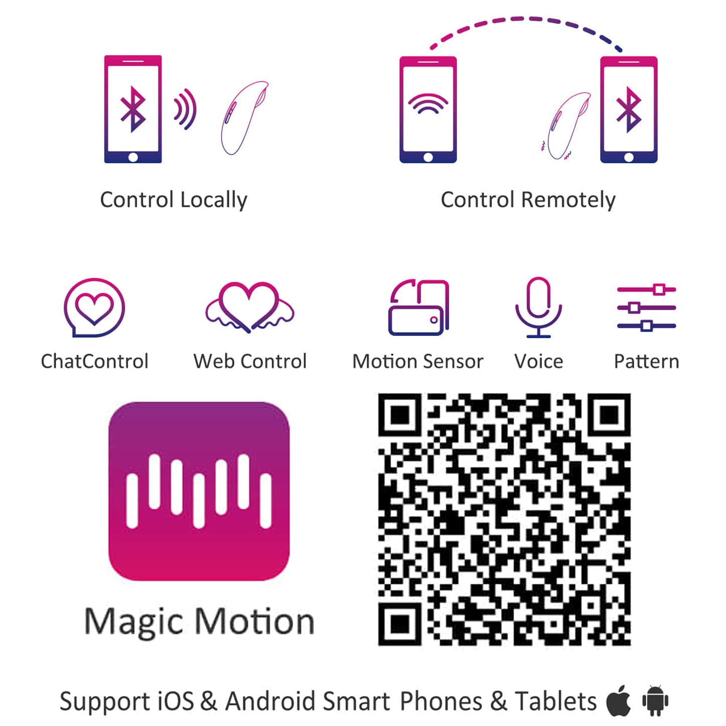 Magic Motion - Awaken App-gesteuerter Mini-Vibrator - Bullet Vibrator mit 7 Stufen