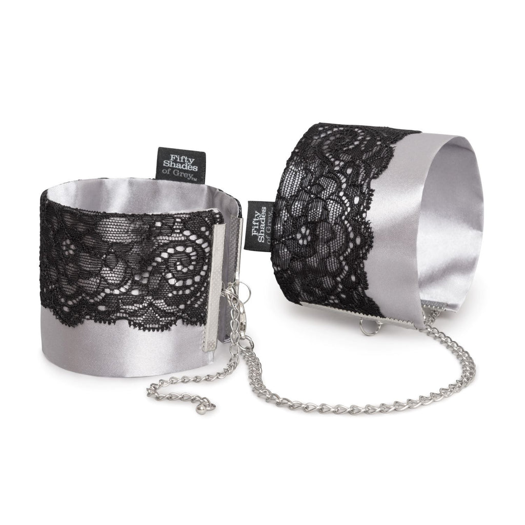 Fifty Shades Of Grey - Spitzen-Fesseln aus Satin
