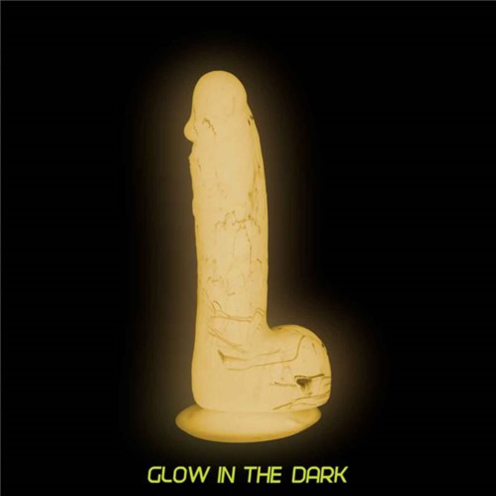 Addiction - Brandon Im-Dunkeln-leuchtender-Dildo - 18 cm