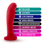 Temptasia - Jezebel Dildo - Purpurrot