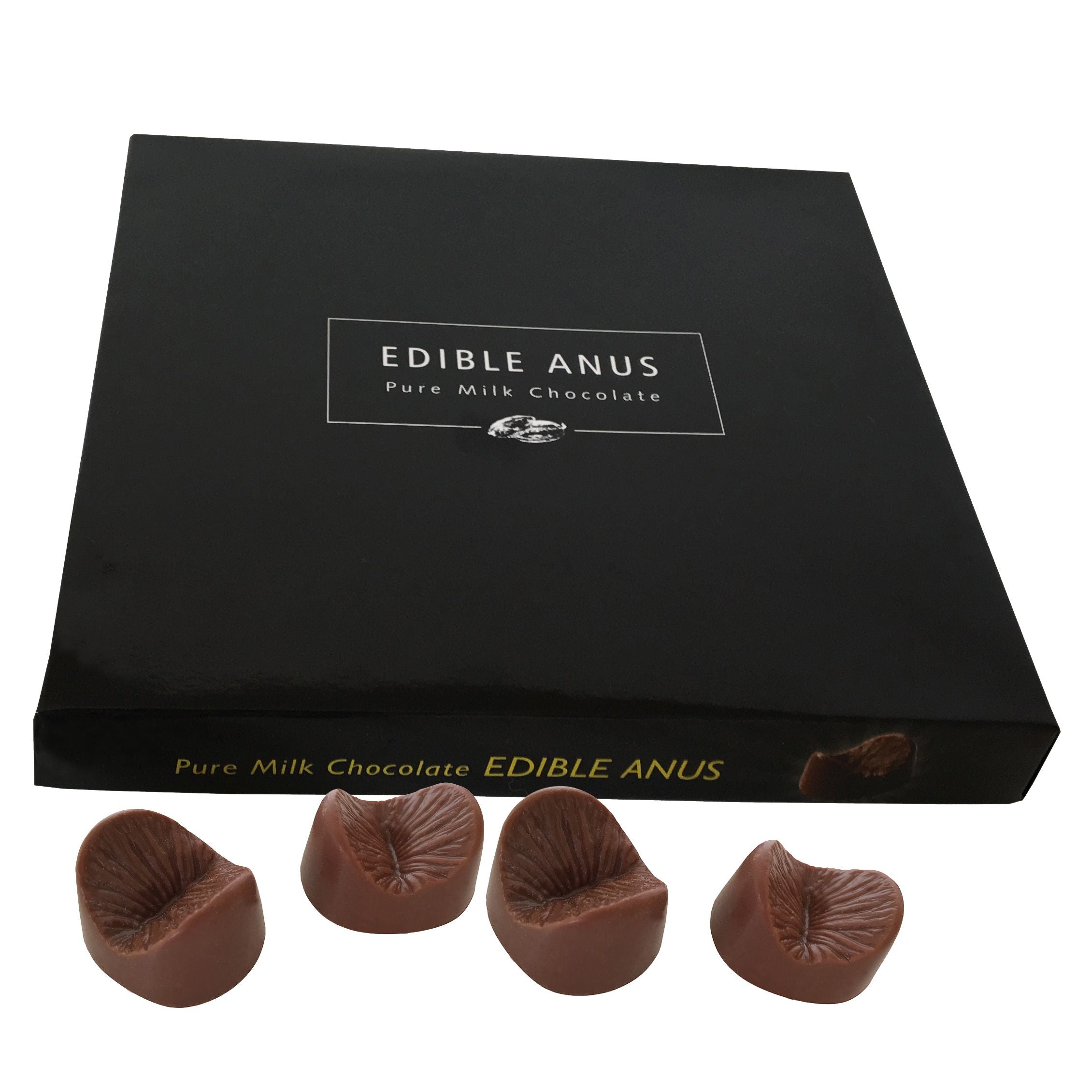 Pralinen in Anusform