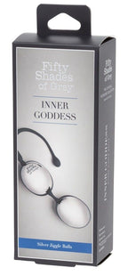 Fifty Shades of Grey – INNER GODDESS Liebeskugeln – 67g Silber