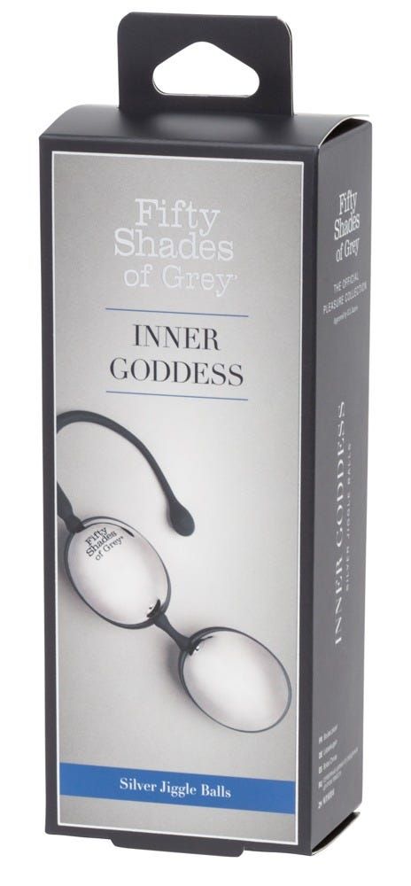 Fifty Shades of Grey – INNER GODDESS Liebeskugeln – 67g Silber