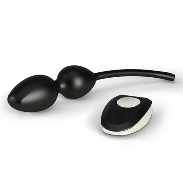 Mystim – Jane Untamed Geisha Balls Vibrator – Schwarz