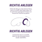 Fifty Shades of Grey – AGAIN & AGAIN Penisring – Verstellbar