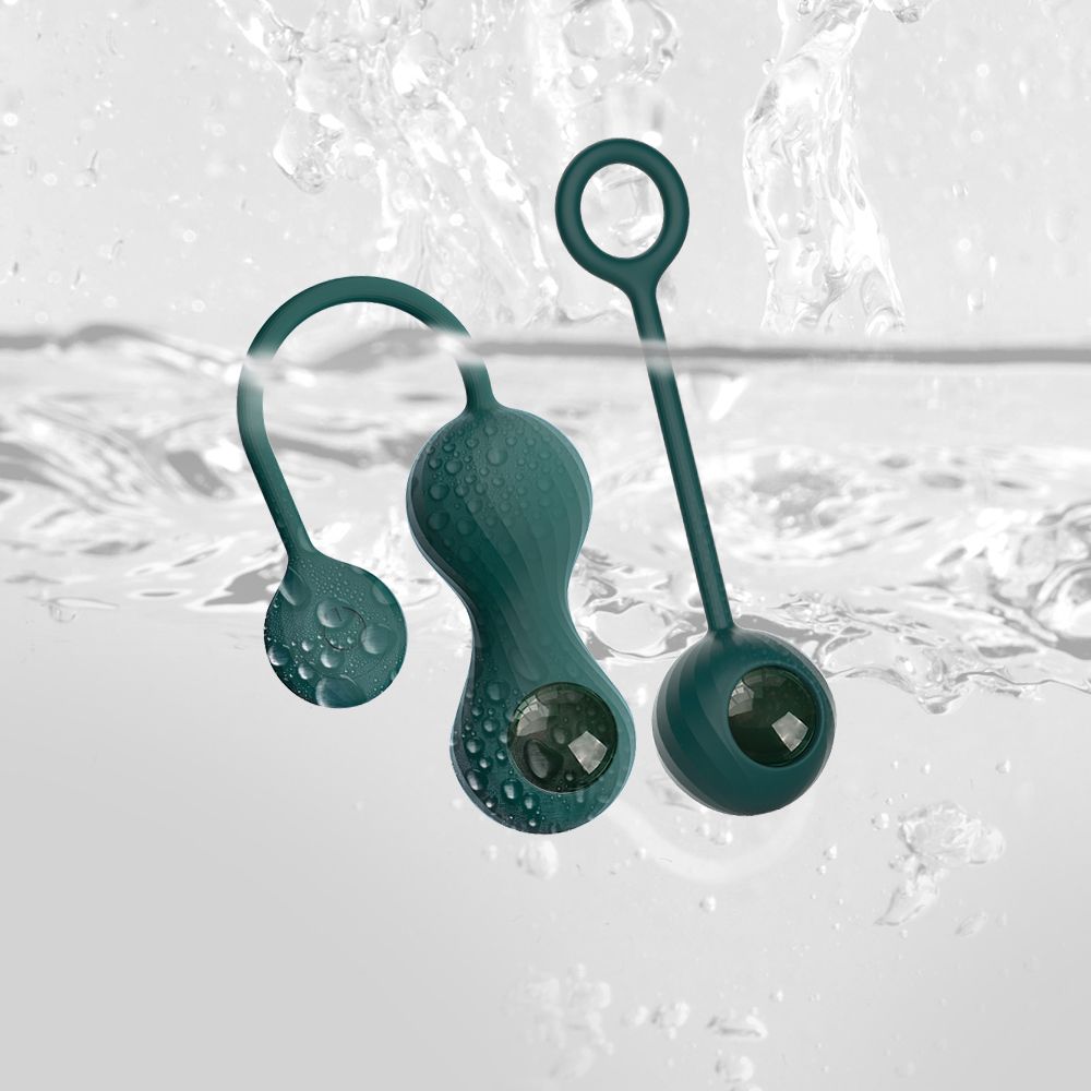 Magic Motion - Duo Smart Kegel-Vibrator mit Gewichten - Grün