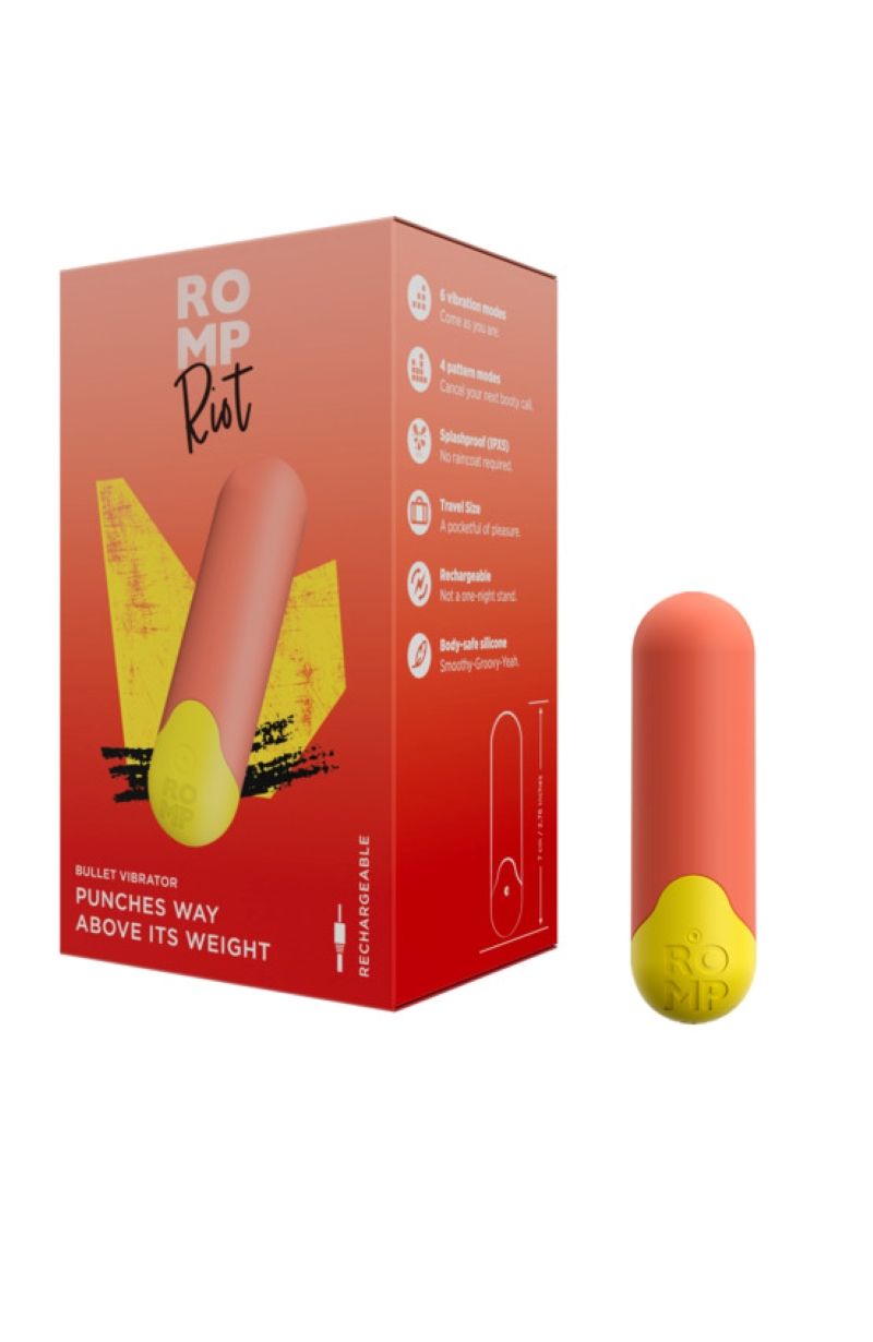 ROMP - Riot Bullet Vibrator - Orange