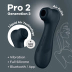 Satisfyer - Pro 2 Generation 3 App Controlled Klitoris-Stimulator - Weinrot