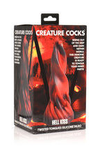 Hell Kiss Twisted Tongues Silikon Dildo
