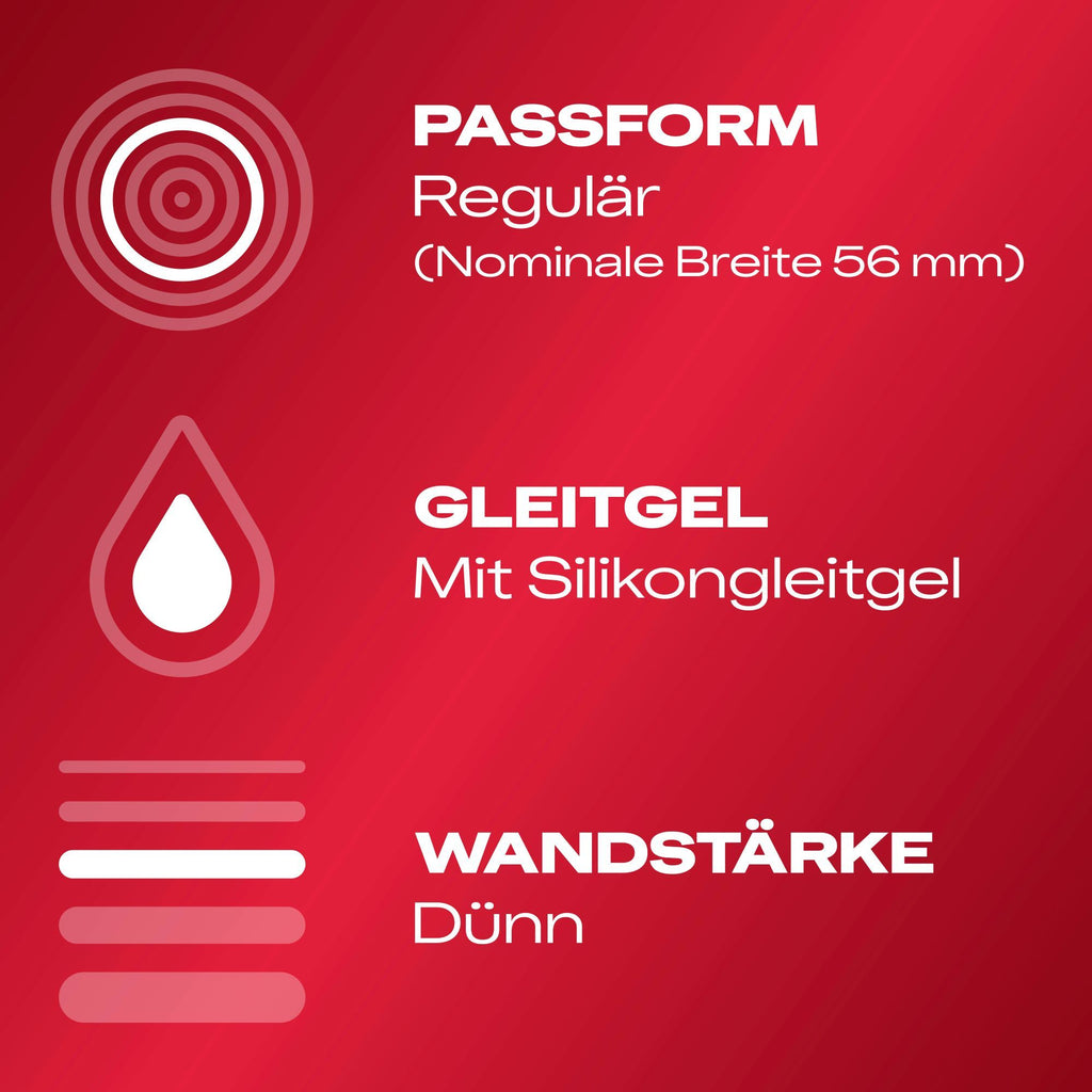 Durex – Thin Feel Classic Kondome – 8 Stück