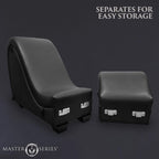 Kinky Sex Lounge mit Kissen - Schwarz