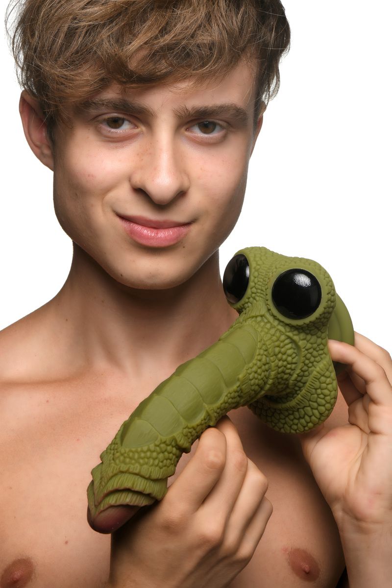 Geschuppter Sumpfmonster-Dildo