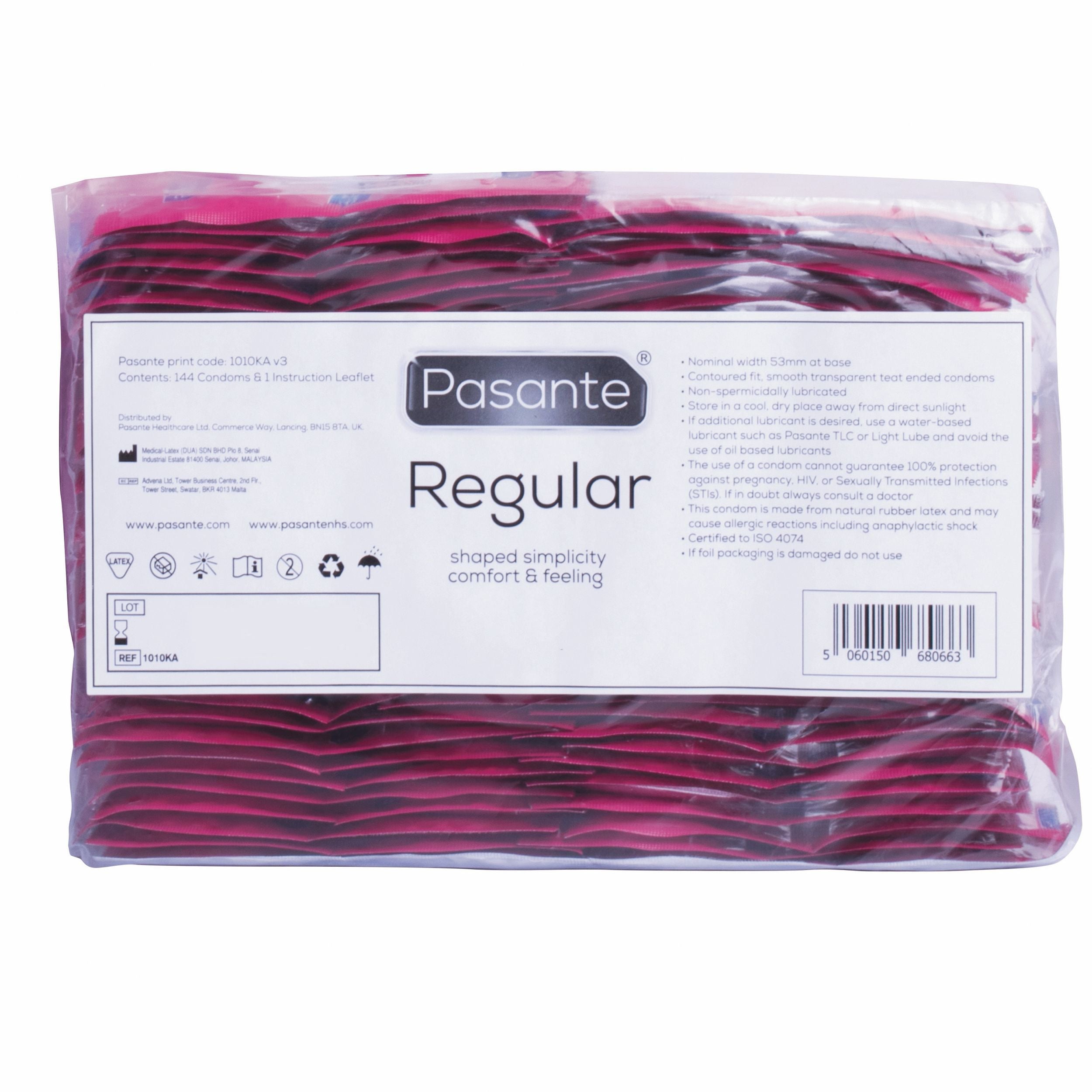 Pasante Regular Kondome 144 Stück