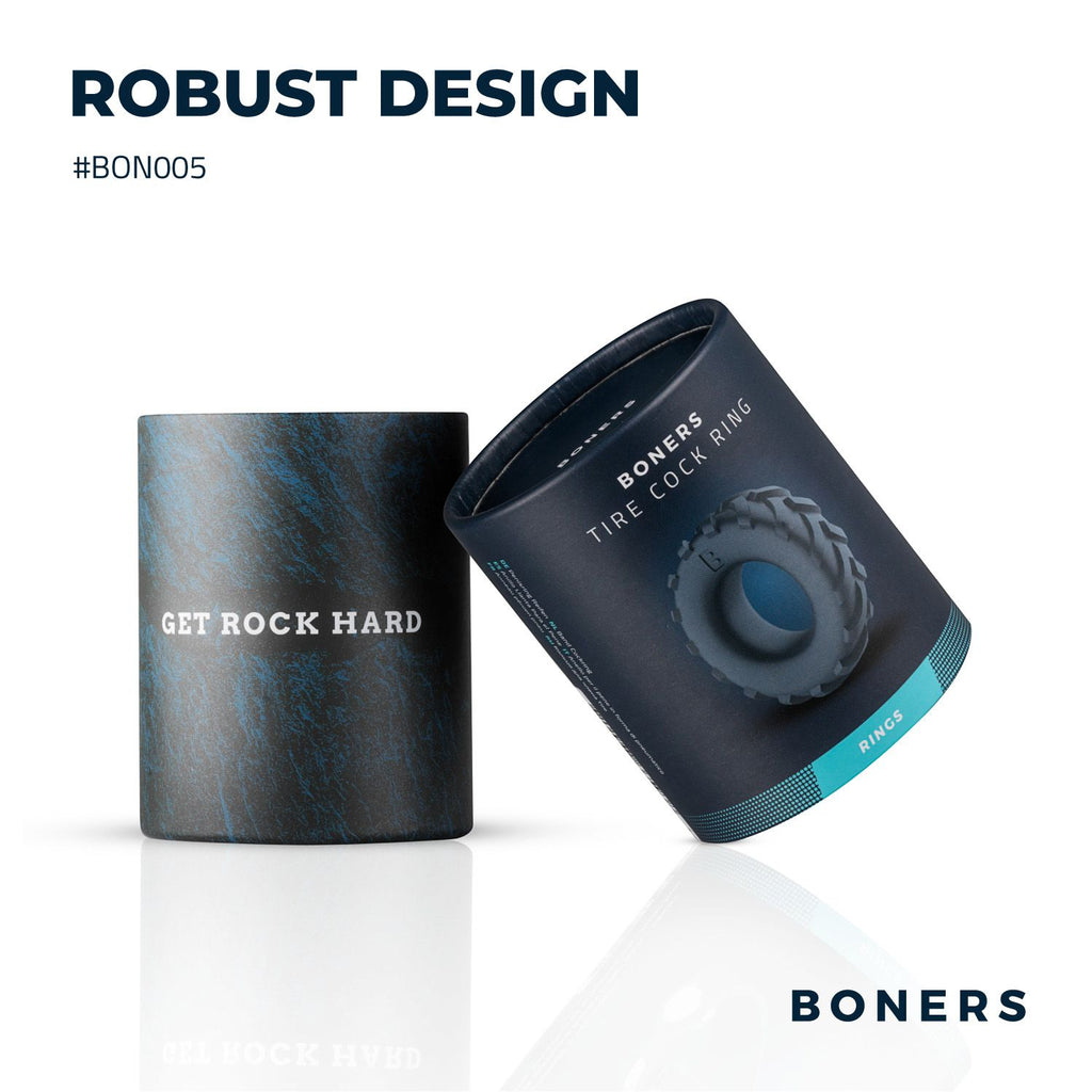 Boners Band Cockring - Grijs
