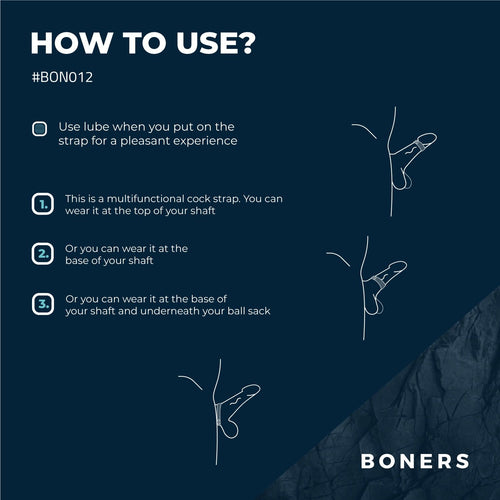 Boners Cock Strap - Größe L