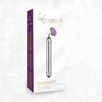 La Gemmes - Lay-On Vibrator mit Amethyst Edelstein - 15 cm