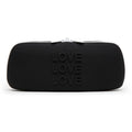 Happy Rabbit – LOVE Storage Zip Bag – Medium Schwarz