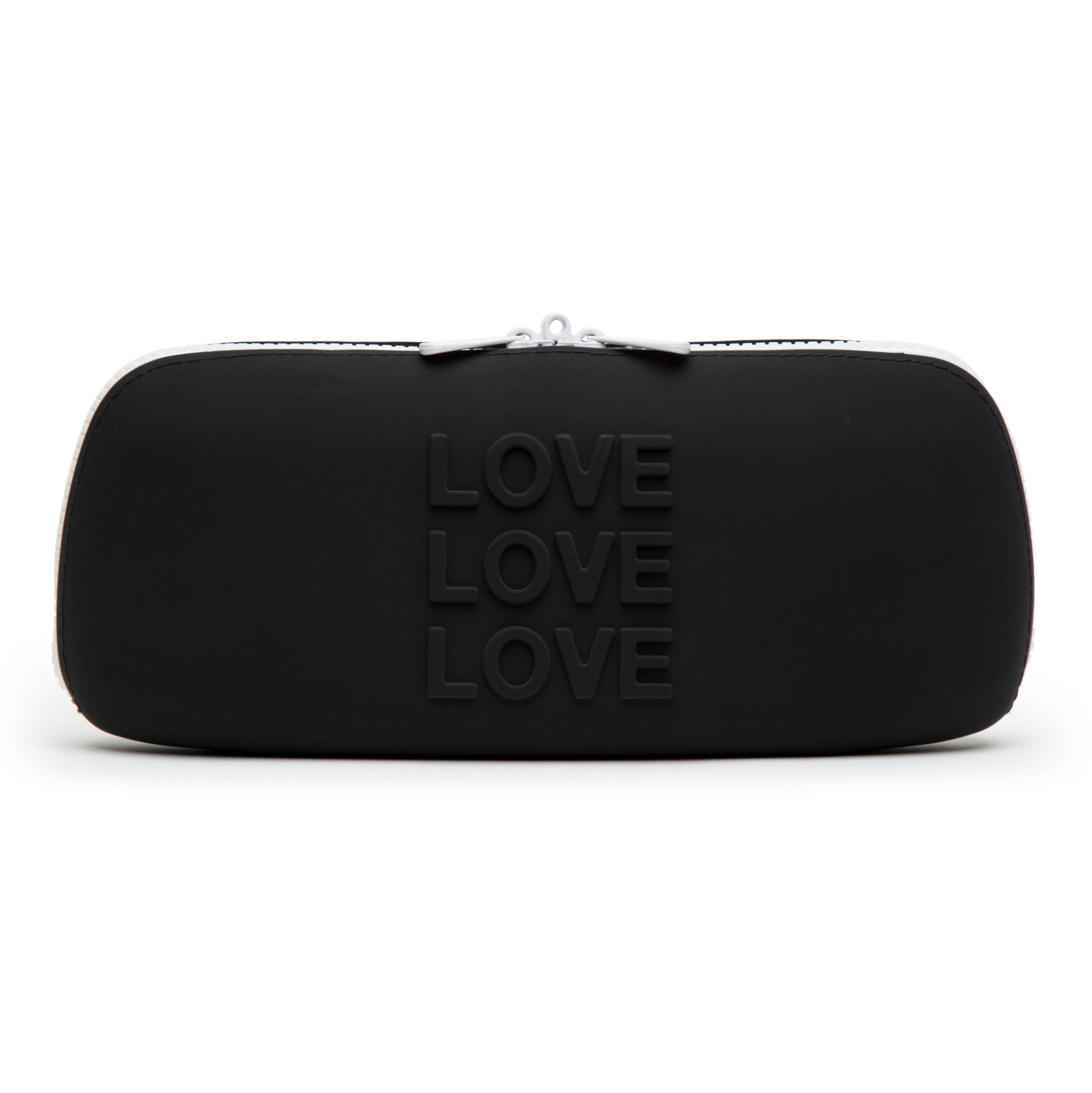 Happy Rabbit – LOVE Storage Zip Bag – Medium Schwarz