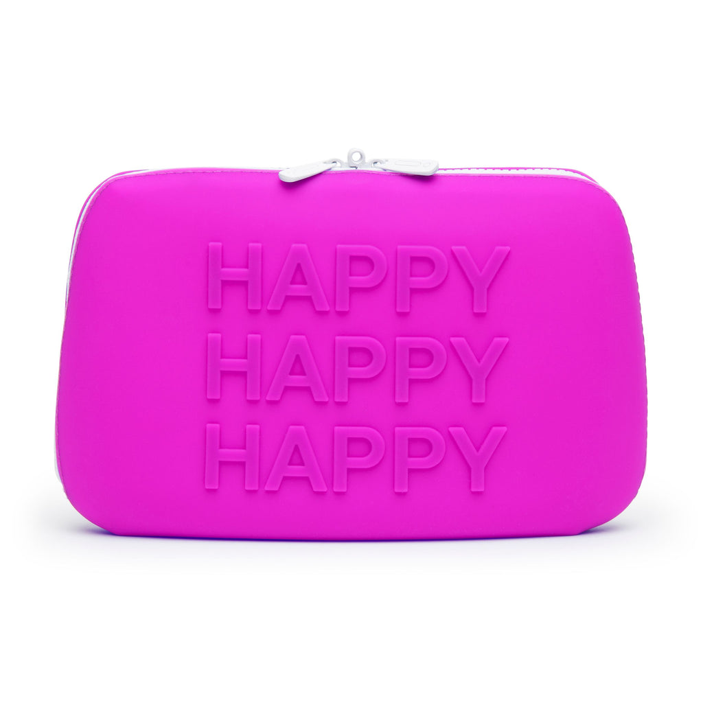 Happy Rabbit – HAPPY Aufbewahrungstasche Mit Reißverschluss – Groß Lila