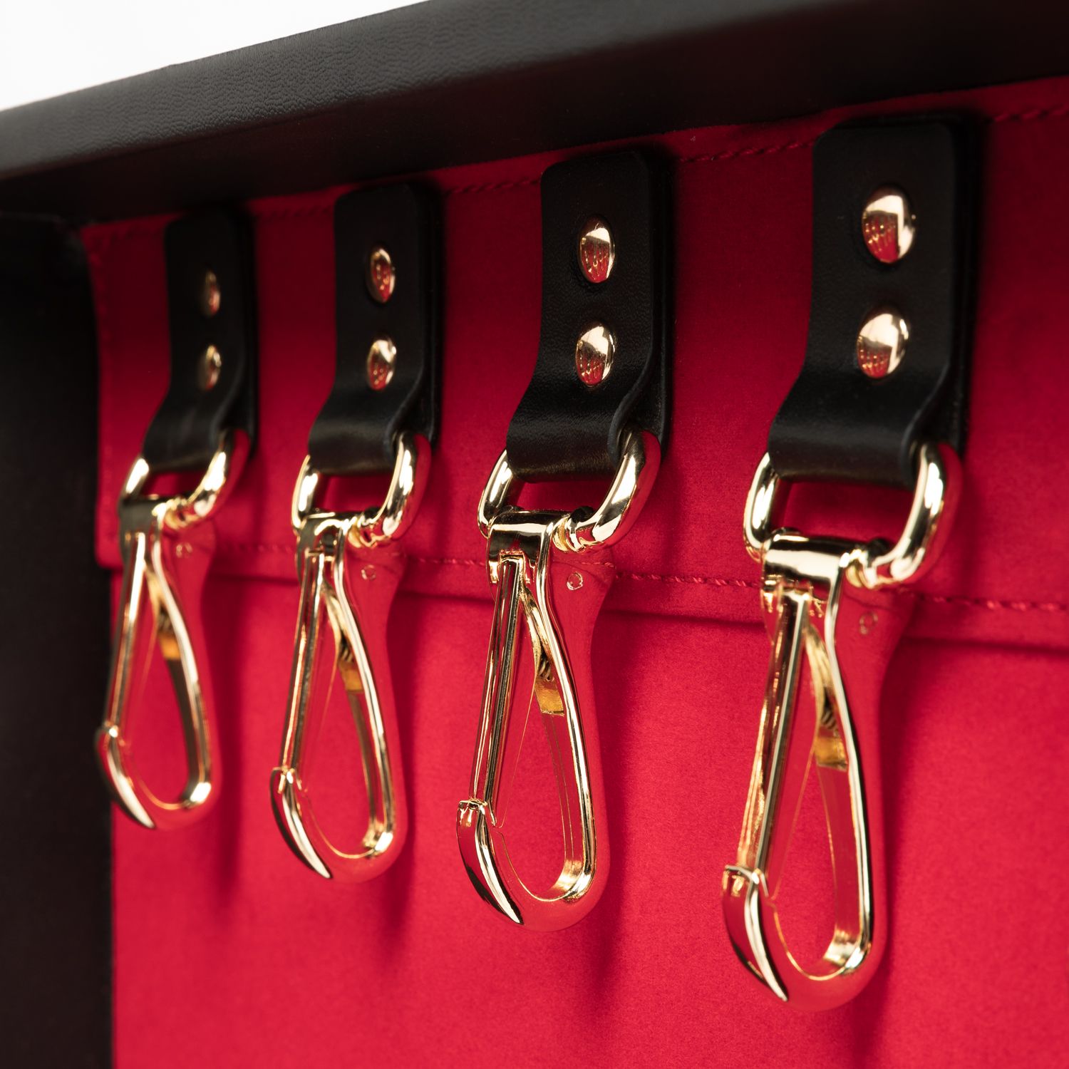 Bedroom Fantasies - Bondage-Koffer 13 Teile - Rindsleder