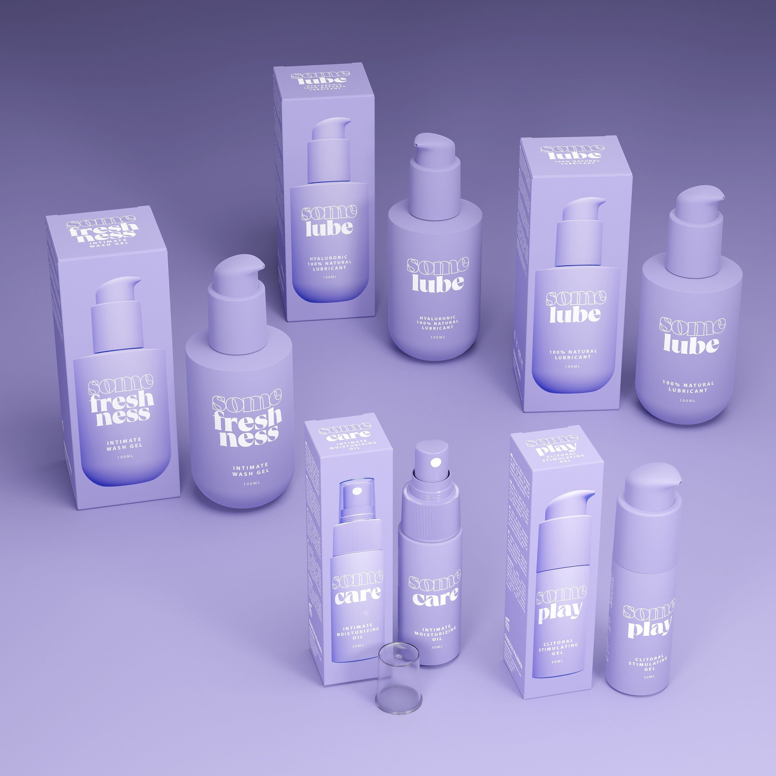 SOME LUBE Natural Gleitgel 100 ml, natürlich, vegan & pH-ausgeglichen