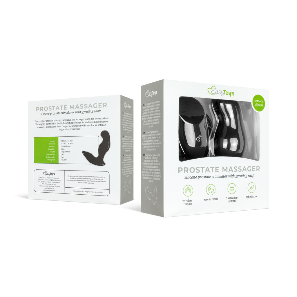 Vibrierender Prostata-Vibrator - Kabellose Fernbedienung - 10 Vibrationsstufen