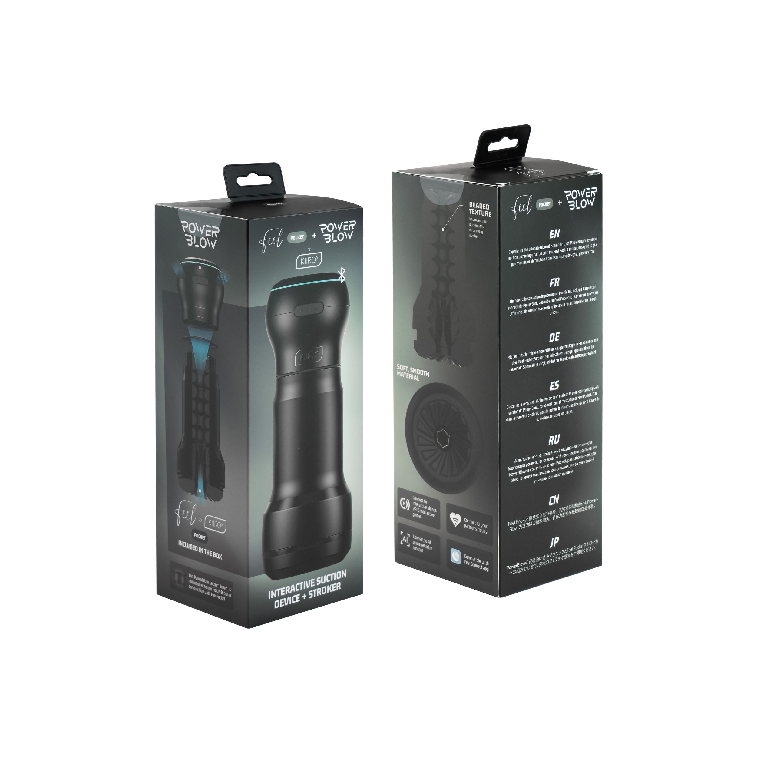 Kiiroo - Feel by Kiiroo PocketBlow Stroker