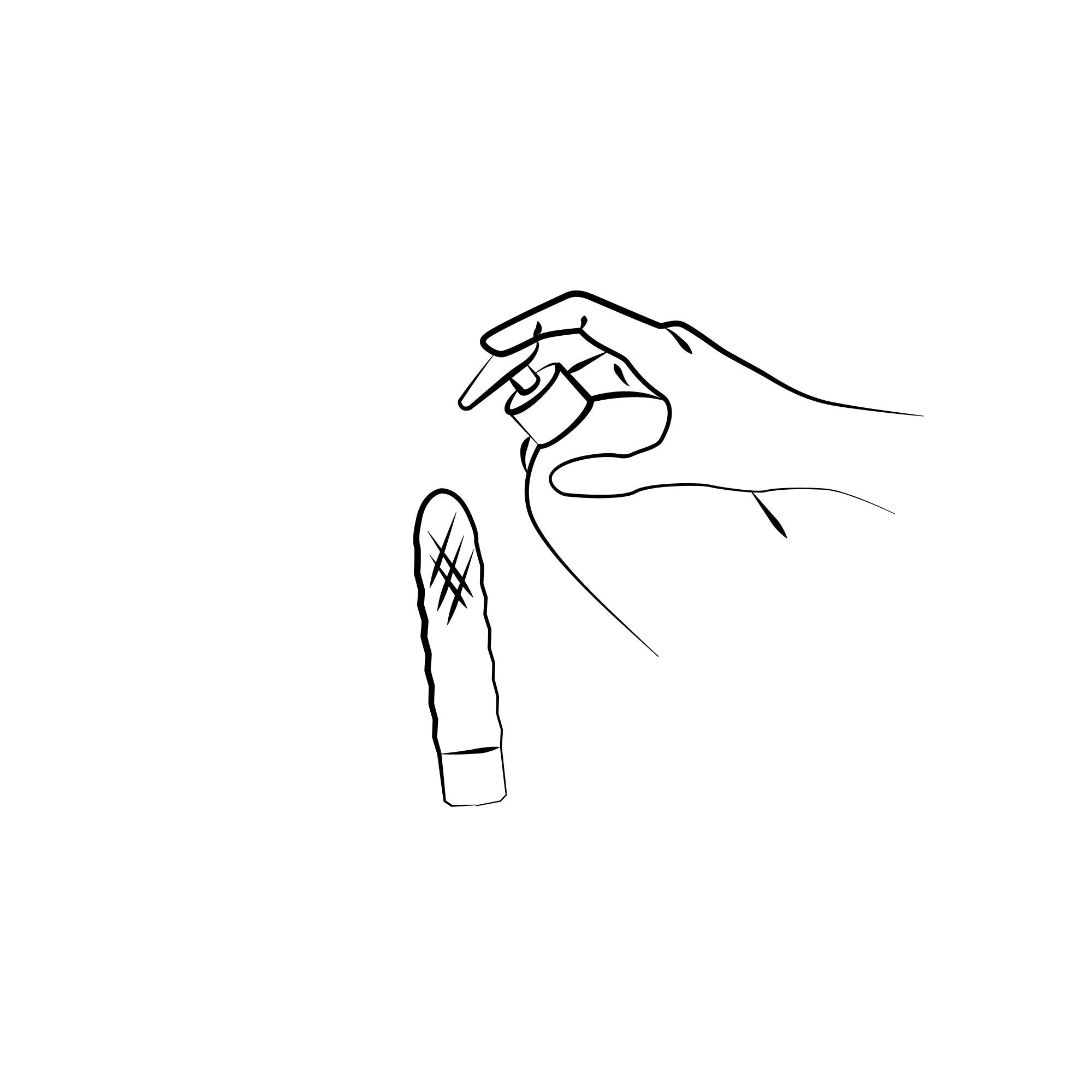 ROMP - Beat Bullet Vibrator - Flüsterleiser Silikon-Vibrator mit 6 Stufen