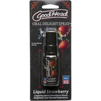 Doc Johnson - GoodHead Oral Delight Spray - Erdbeere - 29 ml