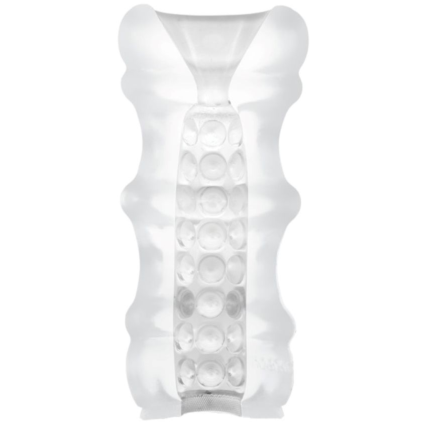 Doc Johnson - Mood ULTRASKYN Stroker Pleaser Massageperlen - Weiß