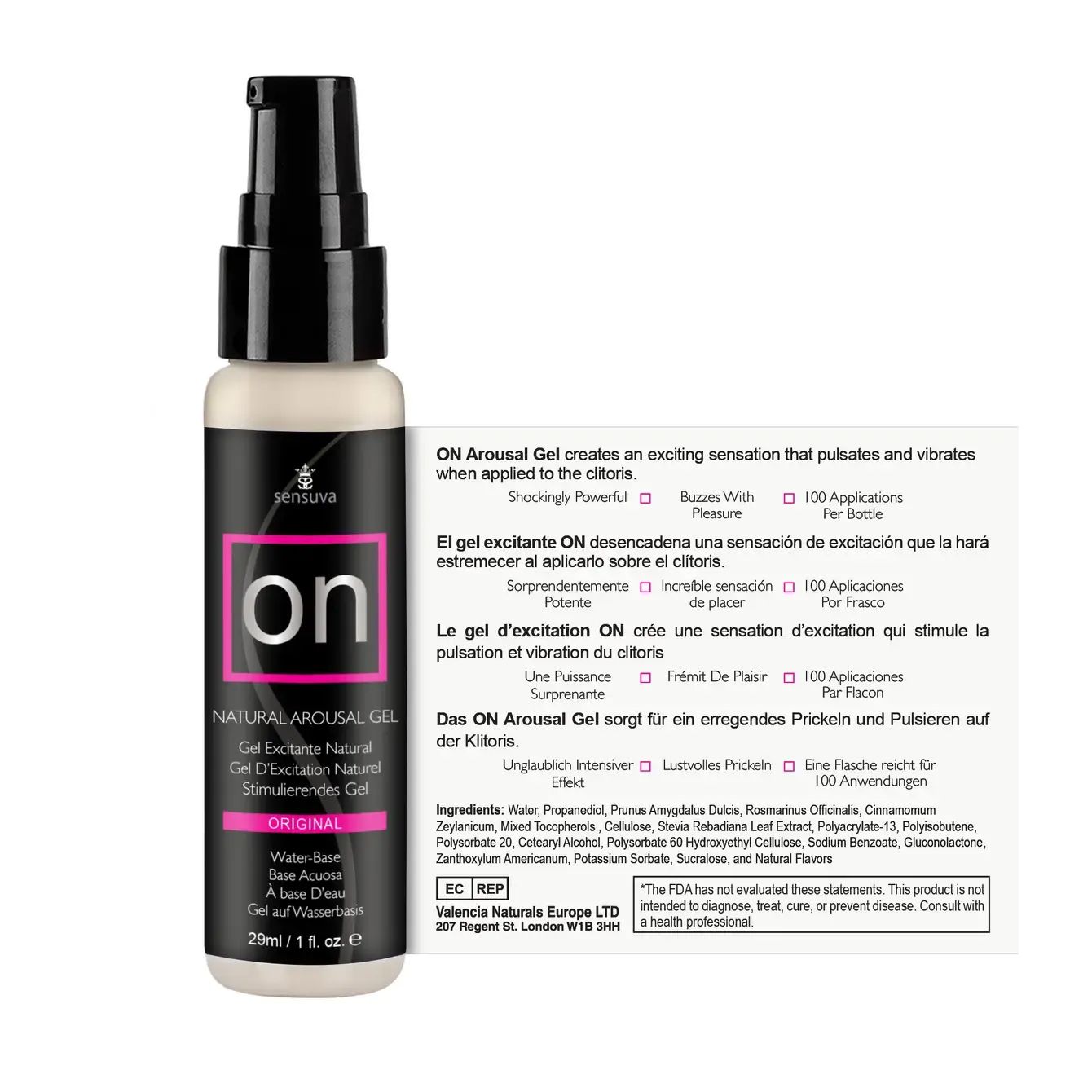 Sensuva - ON Stimulierendes Gel Original - 30 ml