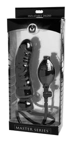 Master Series - Renegade Aufblasbarer Dildo - Schwarz