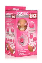 SIZE MATTERS - otierende Nippelsauger - 4 Aufsätze