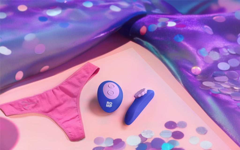 ROMP - Party Tragbarer Panty-Vibrator - 7 Stufen mit Fernbedienung