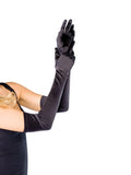 Leg Avenue – Extra lange Satinhandschuhe
