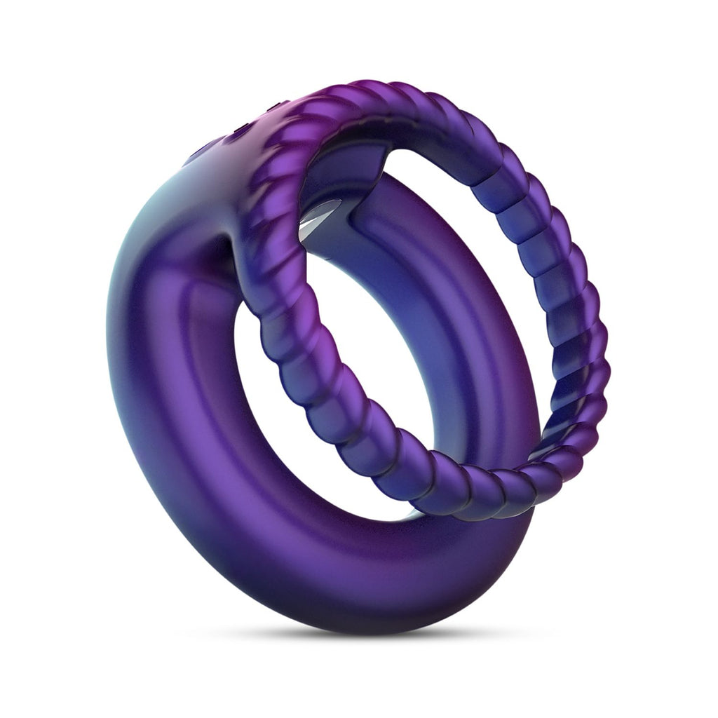 Hueman - Jupiter Vibrierender Cockring - Lila