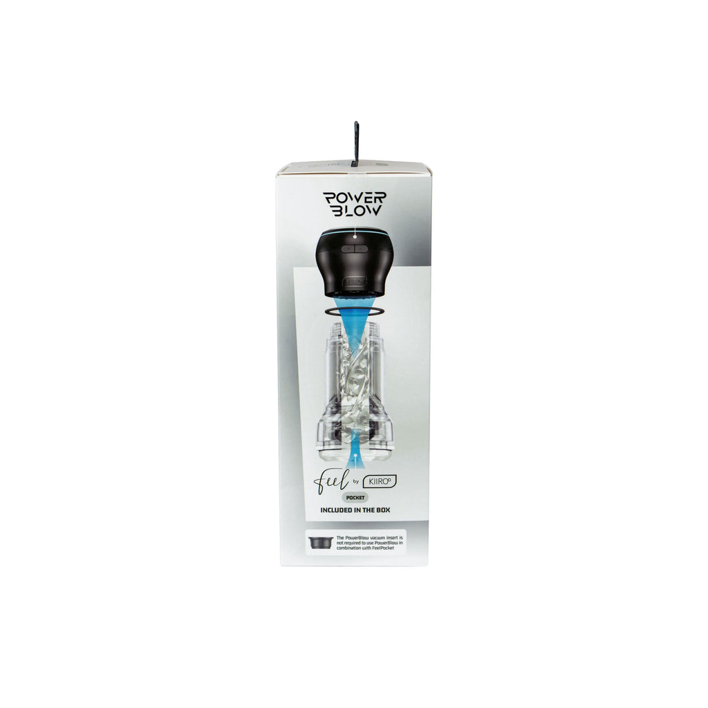 Kiiroo – Feel Crystal Stroker Set – Mit PowerBlow Saugkraft